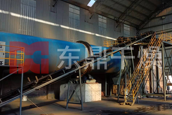 山西呂梁煤泥烘干機(jī)項目現(xiàn)場