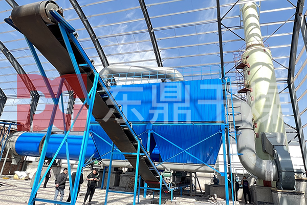 內(nèi)蒙古煤泥烘干機(jī)設(shè)備項(xiàng)目現(xiàn)場(chǎng)