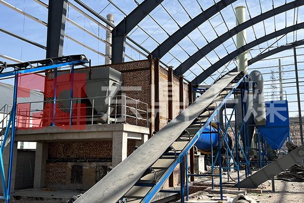 內(nèi)蒙古煤泥烘干機(jī)項(xiàng)目實(shí)拍現(xiàn)場(chǎng)